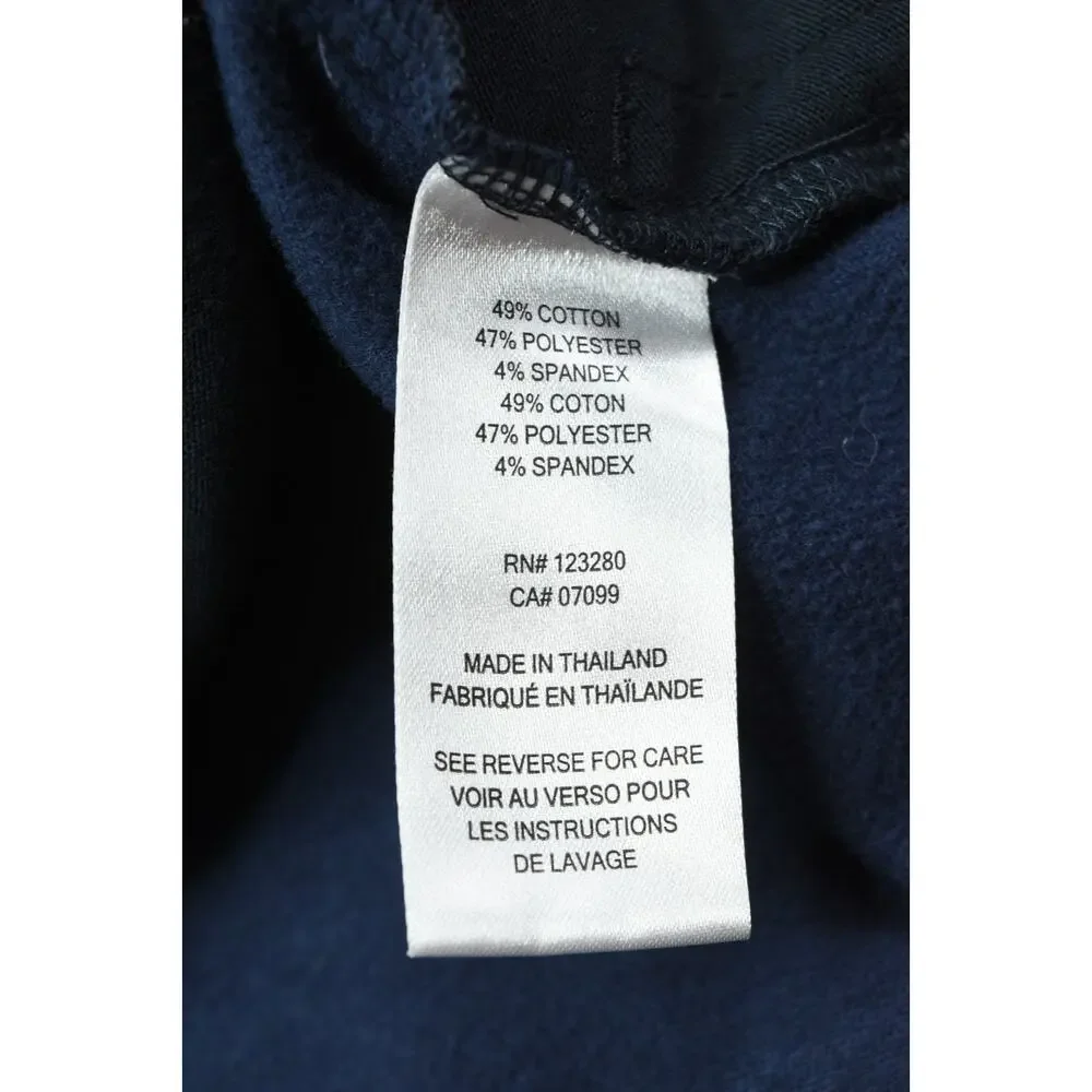 Travis Mathew Sweater Mens Large Blue Full-Zip Long Sleeve Stretch Classic Golf